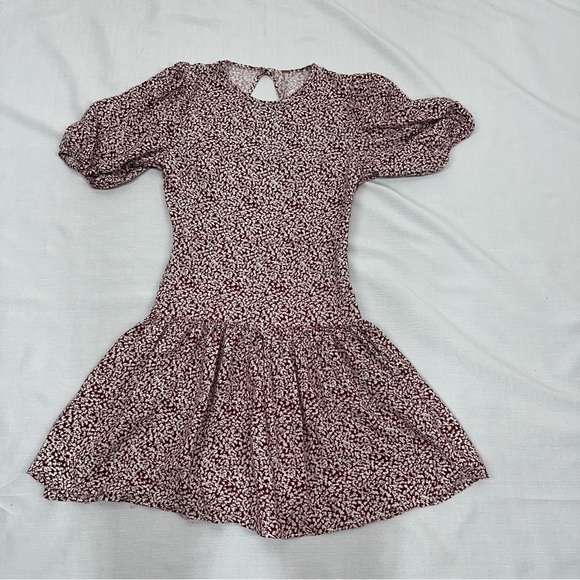 Free People Size XS Dancing In The Dark Burgundy Dress - Picture 7 of 13